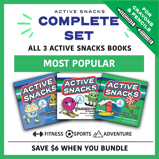 Complete Set - Active Snacks for Crayons & Pencils