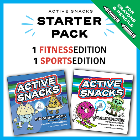 Starter Pack for Crayons & Pencils - Fitness & Sports
