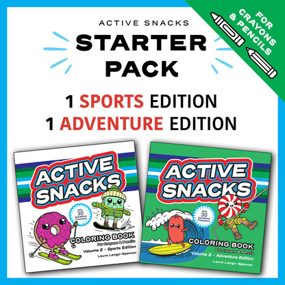 Starter Pack for Crayons & Pencils - Sports & Adventure