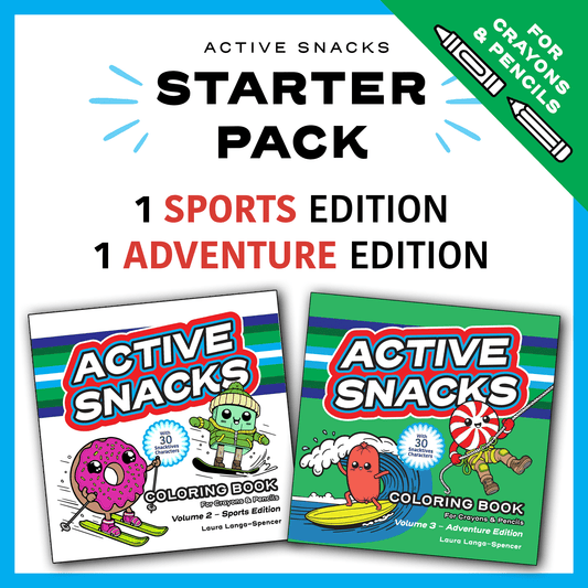 Starter Pack for Crayons & Pencils - Sports & Adventure