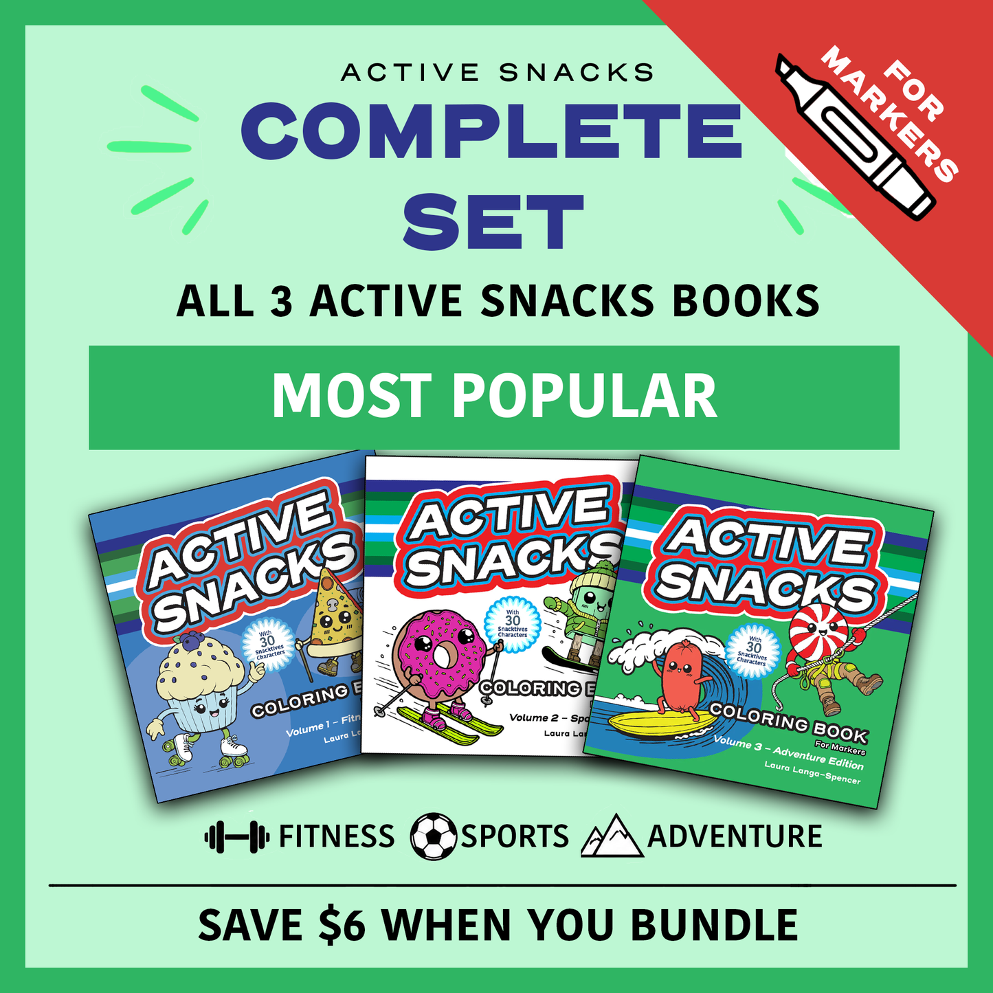 Complete Set oF Active Sncaks for Markers