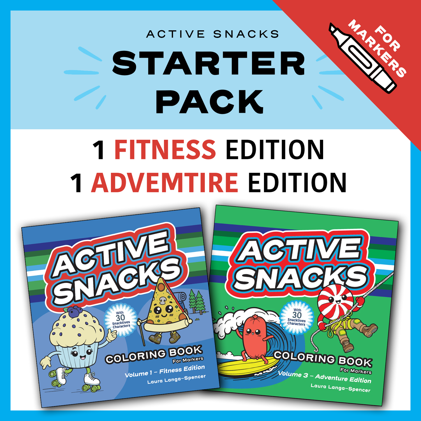 Starter Pack - Fitness and Adventure for Markers